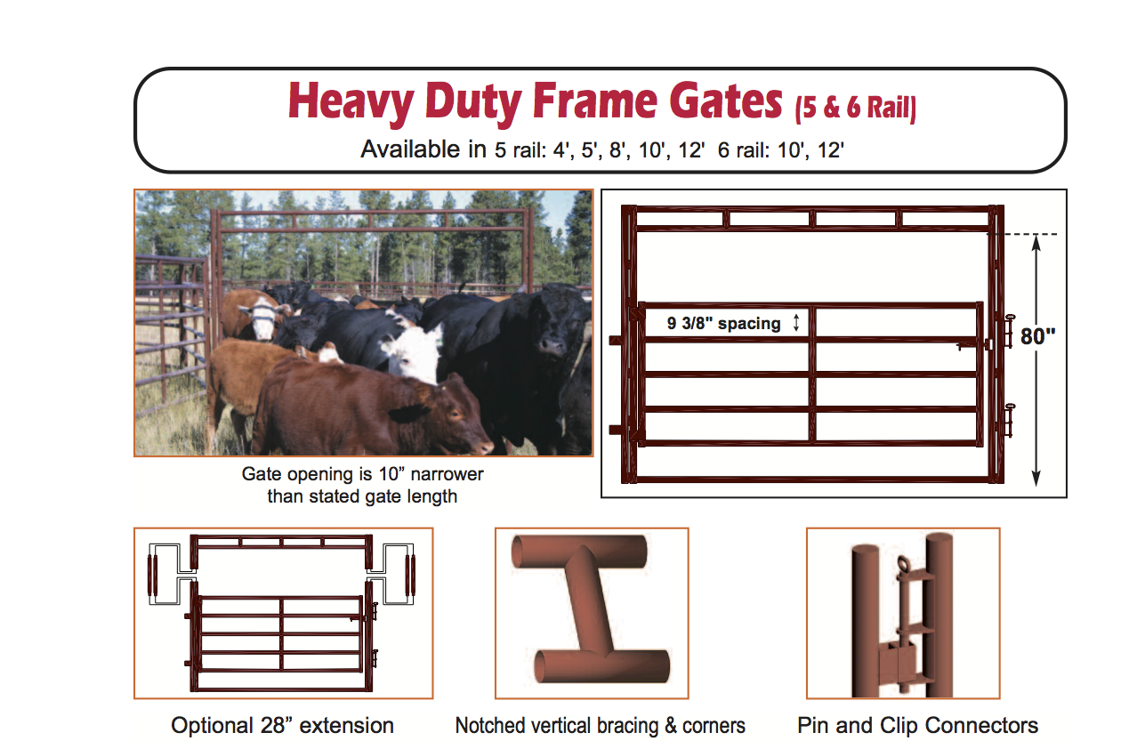 HiQual - heavy duty frame gates heavy duty frame gates